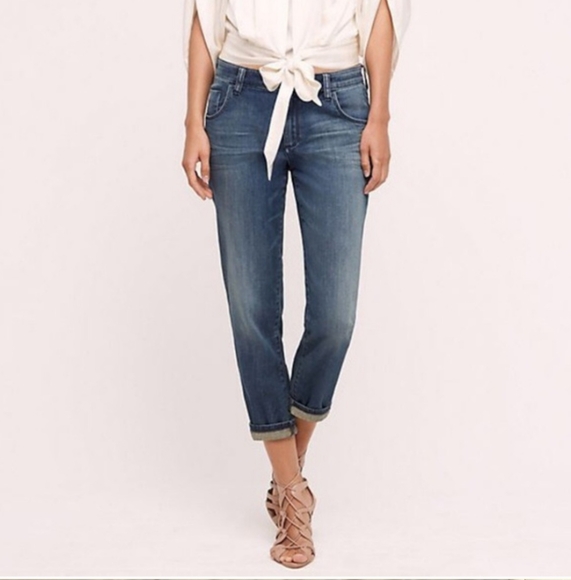 Pilcro and the Letterpress Denim - Anthropologie Pilcro Relaxed Fit Em Jeans 27